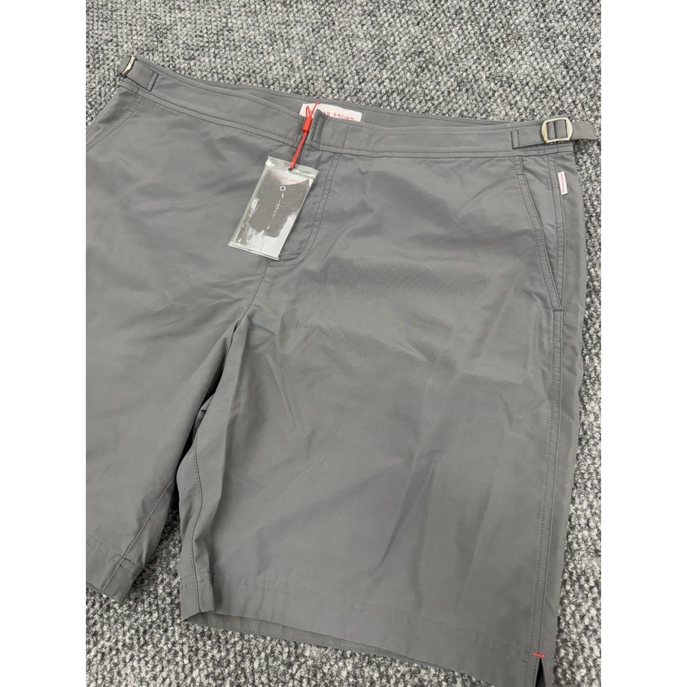 Orlebar Brown Dane II Men's 38 Lined Swim Shorts Trunks Gray - New - Picture 3 of 13